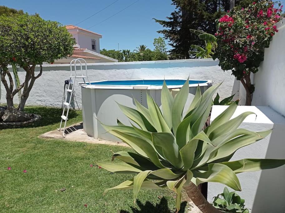 Apartamento Privado Con Jardin, Piscina Elevada Y Bbq Chiclana de la Frontera Ngoại thất bức ảnh