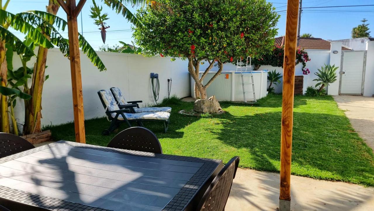 Apartamento Privado Con Jardin, Piscina Elevada Y Bbq Chiclana de la Frontera Ngoại thất bức ảnh